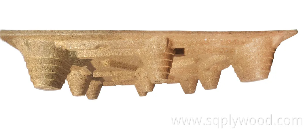 Fumigation-Free Nestable Compressed Wood Pallet